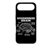 Woodworker Brain Funny Carpenter Woodworking Humour Coque pour iPhone Air