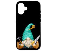 Woodworker Graphic Funny Woodworking GNOME for Carpenters Coque pour iPhone 16