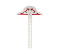 Woodworkers Ruler - Adjustable Layout Gauge, Stainless Marking Tool | Protractor Angle Finder, Precision Measuring Instrument for Woodcraft, Furniture Design, Builds, or Workshop Use