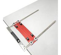 Woodworking Cutting Board Tool, Adjustable Trimming Guide, Precision Saw Edge Positioning for Handheld Electric Saws, Non Slip Base Feature, Carpentry Tool Accessory, Cutting Aid for Woodworking