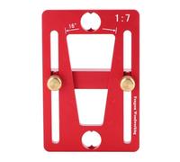 Woodworking Dovetail Guide Template | Aluminum Alloy & Brass Dovetail Marker Tool | Engraved Scale for Consistent Marking | Woodworking Tools for DIY Projects