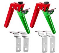Woodworking Drawer Clamps, Stainless Steel Fixing Clips, Cabinet Mounting Clamps, Furniture Installation Tools, Sturdy Cabinet Clamps, Comfortable Drawer Clamps, Adjustable Drawer Fixing Tools