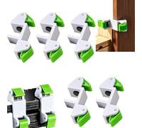 Woodworking Filler Board Installation Clamp, Dual-Sided Spring, Repeatable Alignment Scribe Jig Clamps with Gasket, Operable with One Hand for Kitchen Filler & Cabinet Carcass，5pc