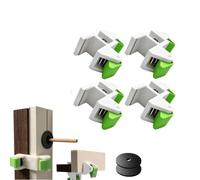 Woodworking Filler Board Installation Clamp,Scribing Jig & Scribe Clamp,Clamps for Woodwork,Dual-Sided Spring for Holding,Aligning and Scribing Cabinet Filler Boards,with Protective Contact Pads，4PC