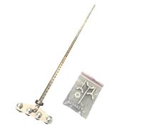Woodworking Guide | 50 cm 201 Stainless Steel Ajustable Precision Ruler 234 g Multi Axis Track | Cutting Measurement Tool Carpentry Craft Layout Marker Durable Metal System | Furniture Craft Co