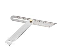 Woodworking Measuring Ruler - Adjustable Angle T-Shaped Gauge, Precision Woodworking Tool, Furniture Building Layouts for Carpenters, Craftsmen, Homeowners, Home Renovation