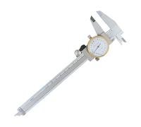 Woodworking Measuring Tools, 0-6 Inch Range Shockproof Steel Ruler - 0.02mm Accuracy Measuring Tool for Positioning Diameter Watch Metal Wood Crafts