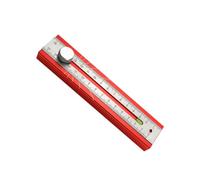 Woodworking Multi-Angle Marking Secure Lock Design Protractor Depth Measuring Ruler Adjustable Tool