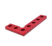 Woodworking Positioning Square | 90 Degree Angle Measuring Tool for Carpentry/DIY Projects | Aluminum Alloy L Ruler, 60x100mm