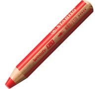 Woody 3in1 Arty - Crayon De Couleur - Étui Carton X 18 Crayons De Coloriage+ Taille Crayon + Pinceau - Gamme Arty