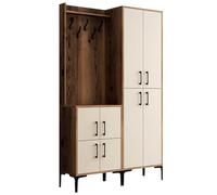 Woody Fashion armoire | 18mm Melamine | Noyer crème