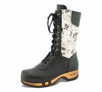 Woody Femme Ramona Botte mi-Mollet, Rose Bianco, 37 EU