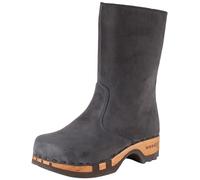 Woody Femme Rose Botte mi-Mollet, Noir, 37 EU