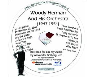 Woody Herman (1946-54) And His Orchestra Restauré pour Blu-ray Audio