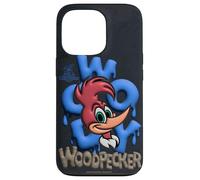 Woody Woodpecker Blue Graffiti Pop Style Coque pour iPhone 13 Pro