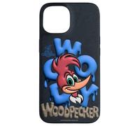 Woody Woodpecker Blue Graffiti Pop Style Coque pour iPhone 15