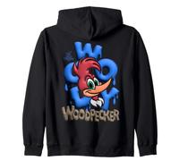Woody Woodpecker Blue Graffiti Pop Style Sweat à Capuche