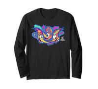 Woody Woodpecker Neon Street Style Catchphrases Manche Longue