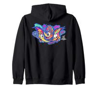 Woody Woodpecker Neon Street Style Catchphrases Sweat à Capuche
