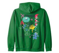 Woody Woodpecker Street Chaos Collage Sweat à Capuche