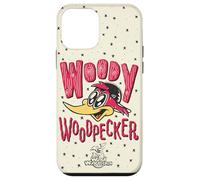 Woody Woodpecker Wood Carved Style Logo Coque pour iPhone 12 Mini