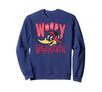 Woody Woodpecker Wood Carved Style Logo Sweatshirt