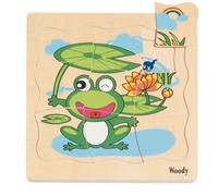 Woody Woody Puzzle de sol Grenouille 90078