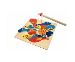 Woodyland 90014 - JEUX/JOUETS - PUZZLE - Puzzle Magnétique Pêche Jeu 14pièces