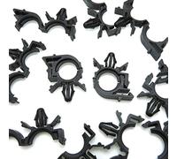 Woodzdon Lot de 30 clips de fixation pour câble d'identification GM 8911472 pour Auveco 14546 en nylon noir pour Chevrolet GMC Buick pour Cadillac pour Pontiac