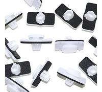 Woodzdon Lot de 30 clips de moulure de porte inférieure avec scellant pour Honda 75315-TP6-A01 Crosstour Pilot Ridgeline pour Acura RDX Body Side Moulding Clip Bottom Moulding Fixer Trim Fastener 75315-TG7-A01