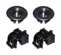 Woodzdon Lot de 4 supports de tige d'ouverture de capot pour Honda 90601-S84-A01 Accord Odyssey CR-V Fit Prelude S2000 90677-SE0-003 pour Acura TL NSX RDX TSX