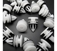 Woodzdon Lot de 40 clips de fixation pour garniture de porte intérieure GM 11519031 pour Chevrolet Equinox Trailblazer Silverado Camaro Tahoe pour GMC Chevy Terrain Sierra pour Hummer H2 pour Cadillac ATS CTS SRX DTS