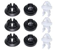 Woodzdon Lot de 9 clips et œillets pour hotte Honda 91503-SS0-003 Accord 2,4 L 2,0 L pour Odyssey Prelude S2000 91604-SD2-013 pour Acura RDX TSX - Peut contenir une tige de 7 mm, 7,5 mm, 8 mm