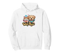 Woof n Meow Mignon Chat et Chien Amis Sweat à Capuche