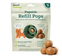 WOOF - Recharges de palettes Pupsicle, délicieuses friandises pour chiens de longue durée, recharges pour Pupsicle, friandises pour chiens préfabriquées