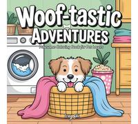 Woof-tastic Adventures: Dog Moments in Black & White - A Pawsome Coloring Book for Pet Lovers