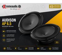 Audison Première Ap 6.5 Ω2 Paire Woofer 165 MM Midwoofer 16,5cm 2 Ohm 210W