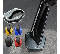 WOOGA Accessoires de moto Replacement for HO&N&DA Forza 350 /NSS350 FORZA350 NSS 350 2023 2024 2025 CNC béquille pied latéral, plaque d'extension (Noir)