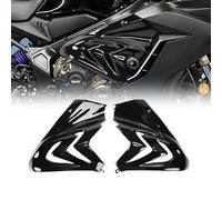 WOOGA Carénage Latéral de Siège de Moto, Panneau de Couverture de Capot Latéral pour Ho&NDA CBR650R CBR650R CBR650R Accessoires 2019 2020 2021 2022 2023 (Noir Brillant)