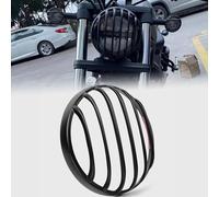 WOOGA Couvercle de protection de clignotant de feu arrière de phare, couvercle de grille de phare compatible pour Ho&n&da Rebel CMX 250/CMX300/CMX 500 Accessoires 2021-2024 (1 pièce-Noir mat)