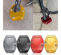 WOOGA Extension de Béquille Latérale de Pied pour Moto,Plaque d'Extension pour Ho&n&da FORZA NSS 750 NSS750 Accessoires 2021-2024 (Noir)