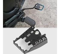WOOGA Extension de pédale de levier de frein à pied de moto, rallonge de coussretours de cheville arrière, agrandissement de pédale pour HO&NDA REBEL CMX 250/300/500 2017-2024