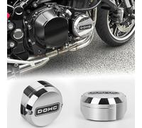 WOOGA Moto Chrome DOHC Moteur Cas Stator Couverture Crash Protection Cadre Curseurs adaptés pour Ka&WA&sa&ki Z900RS Z 900RS Z 900 RS Cafe 2018 2019 2020 2021 2022 2023 2024