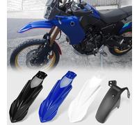 WOOGA Moto Garde-Boue Avant Accessoires Garde-Boue Haut et Bas pour Ya&ma&ha TENERE 700/World Raid/Extreme Edition/ XTZ690 Accessoires 2019-2025 (Blanc-Élevé)