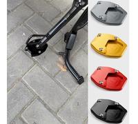 WOOGA Support de Béquille Latérale Replacement for Ho&n&da NC750X NC 750X NC 750 X 2021 2022 2023 2024 Moto Extension de Coussin Plaque de Support XADV 750 (Noir)