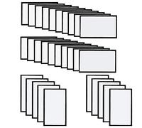 Woohome Lot de 30 écussons thermocollants rectangulaires pour décoration de chapeaux, vêtements, sac à dos, tapis