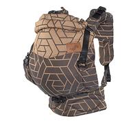Wooke Comfort FullBuckle Porte-bébé pour nouveau-né à partir de la naissance (0-12 mois, 3-12 kg) - Coton bio avec modal et soie - Graphic Copper
