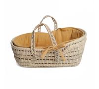 WOOKIDS Nacelle en osier pour poupées Bobble Moutarde