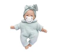 WOOKIDS Poupée bébé 26 cm Corps souple Barboteuse Bobble Vert