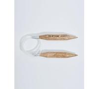 Wool and the Gang Aiguilles circulaires, taille : 25 mm/US50 x 100 cm, matériau : bois d'érable